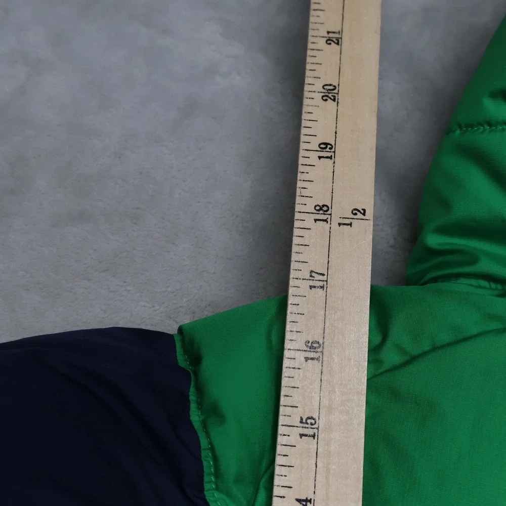 North Face Down Jacket Toddler 5 Green Mooddoggy II Hooded 550 Fill Insulated
